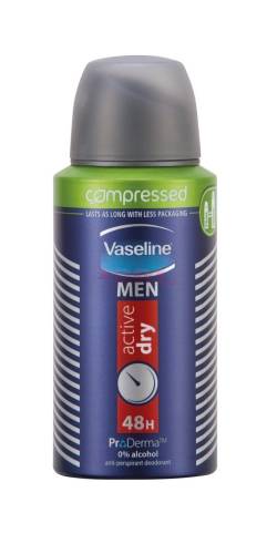 Vaseline active dry 48h compressed spray antiperspirant