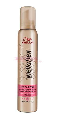Wellaflex style   repair spuma pentru par 3