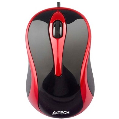 A4tech mouse a4tech n-350-2 black/red usb