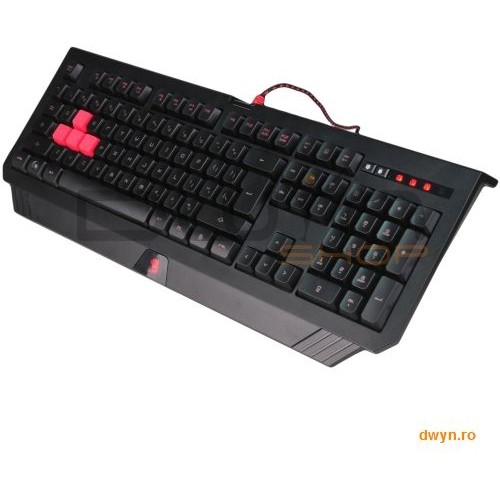 A4tech tastatura a4tech bloody gaming keyboard, black, usb, us layout
