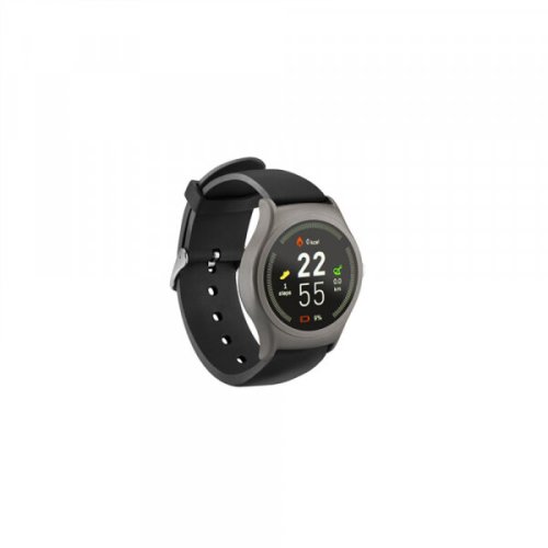 Acme ceas smartwatch acme sw201, hr, display digital, microfon integrat, negru/gri
