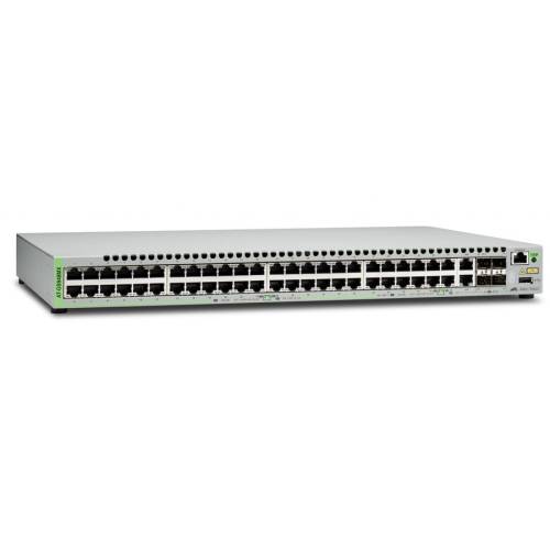 Allied telesis allied telesis gigabit ethernet managed switch with 48 10/100/1000t ports, 2 sfp/copper combo ports, 2 sfp/sfp+ uplink slots at-gs948mx-50