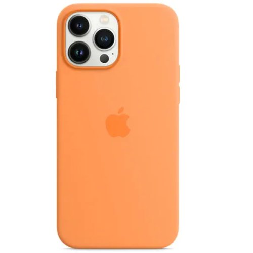 Apple carcasa silicone case cu magsafe pentru apple iphone 13 pro max, mm2m3zm/a, marigold