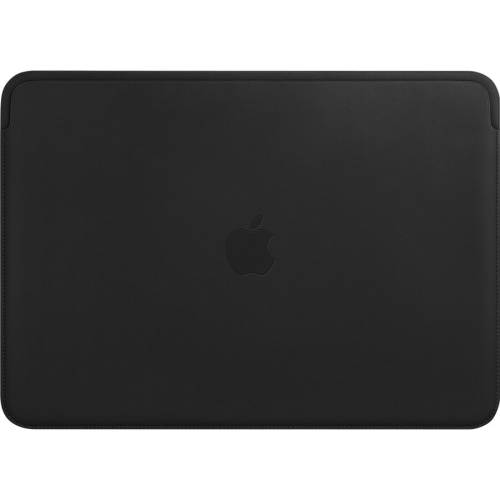Apple husa din piele apple pentru macbook pro 15 inch, neagra