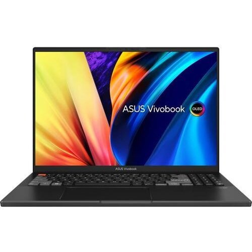 Asus laptop asus vivobook pro 16x n7601zw, 16 inch wqxga, intel core i9-12900h, 32gb ram, 2tb ssd, nvidia geforce rtx 3070 ti 8gb, windows 11 pro, negru
