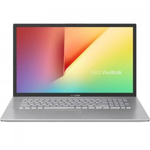 Asus laptop asus vivobook x712ea-bx571, intel core i5-1135g7, 17.3inch, ram 16gb, ssd 512gb, intel iris xe graphics, no os, argintiu
