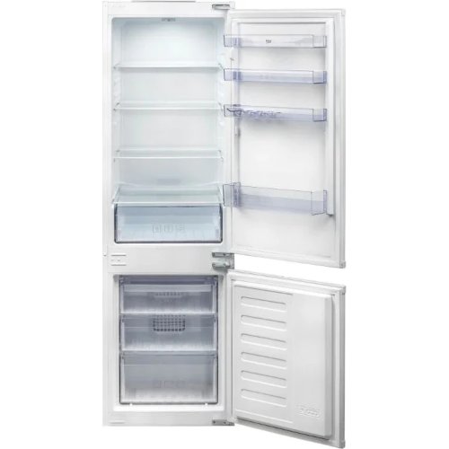 Beko combina frigorifica incorporabila beko bcha275k3sn, 262 l, congelator nofrost, big freezer, clasa f, h 177.5 cm, alb