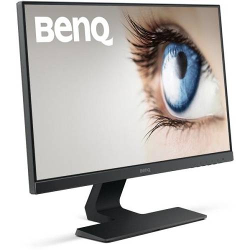 Benq monitor tn led benq 24.5 gl2580hm, full hd (1920 x 1080), vga, dvi, hdmi, boxe, 2 ms (negru)