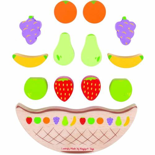Bigjigs joc de echilibru - balanta fructelor