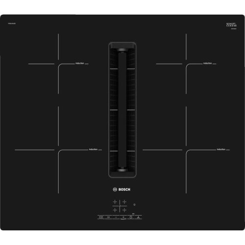 Bosch bosch plita inductie serie 4 pie611b15e, 59.2 cm, 7400 w, 4 zone de gatit, negru