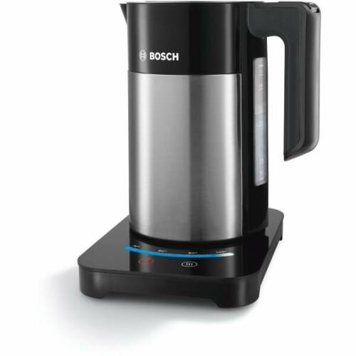 Bosch fierbator apa bosch twk7203, 2200 w,1.7 l, setare 7 temperaturi, keep warm function,filtru anti-calcar detaşabil, negru/inox