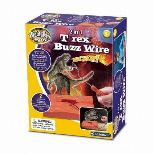 Brainstorm toys Brainstorm toys 2 in 1 t rex buzz wire brainstorm toys e2049