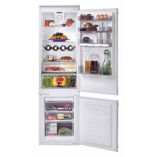 Candy fridge-freezer candy cvbn6184wbf | 185 cm x 60 cm no frost a++