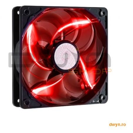 Cooler master fan for case cooler master sickleflow 120x120x25 mm, w. 4 led red, rifle bearing ''r4-l2r-20ar-r1''