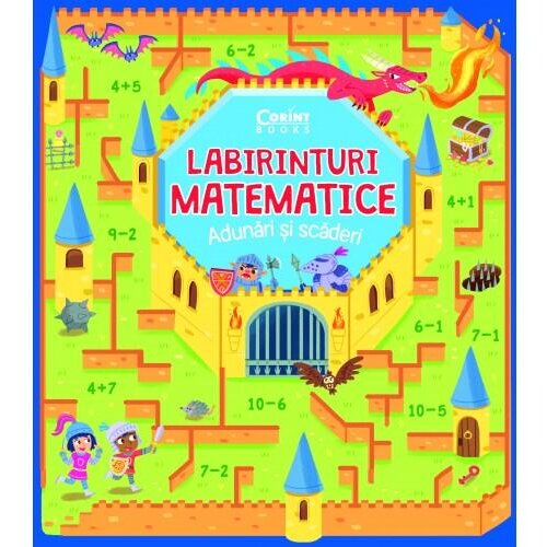 Corint labirinturi matematice - adunari si scaderi