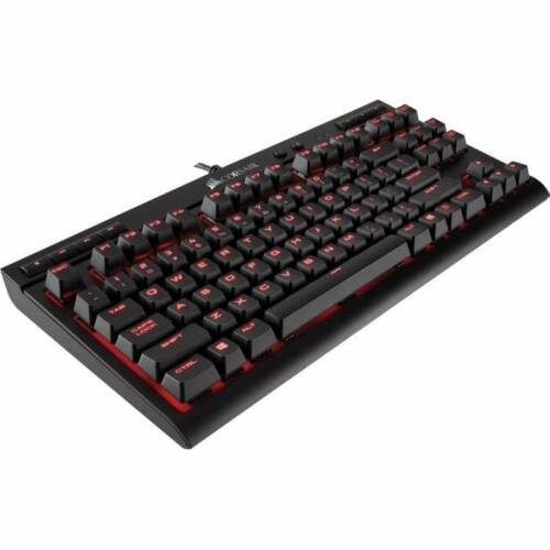 Corsair corsair tastatură mecanică k63 - red led - cherry mx red (na)