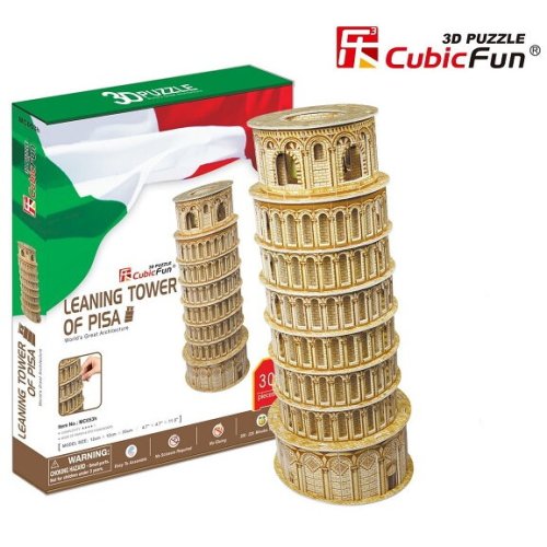 Cubic fun 3d puzzle leaning tower of pisa cubicfun
