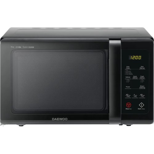 Daewoo cuptor cu microunde daewoo kor-91rbk, 25 l, 900 w, digital, afisaj electronic, zero&on, steamcleaning, negru