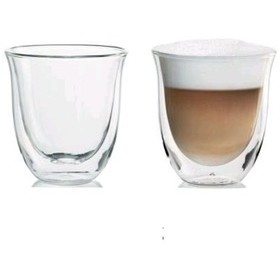 Delonghi pahare delonghi cappuccino 2 buc, 190 ml