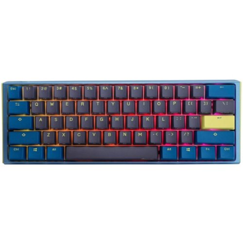 Ducky tastatura mecanica gaming ducky one 3 daybreak mini gaming keyboard, cherry mx clear, rgb led, 60%, layout us