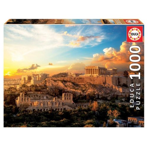 Educa puzzle educa - acropolis of athens, 1000 piese