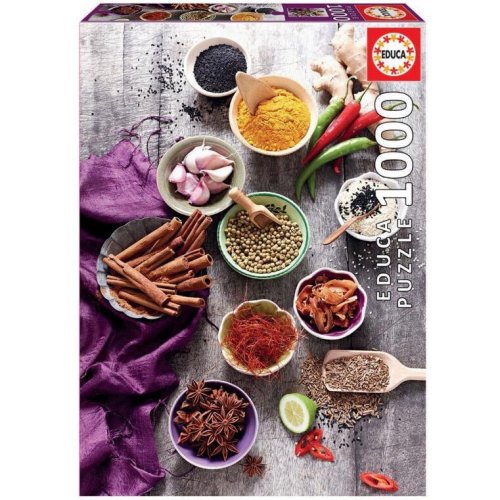 Educa puzzle educa - assorted spices, 1000 piese
