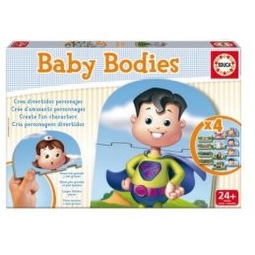 Educa puzzle educa bodies baby, 12 buc.