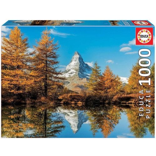 Educa puzzle educa - matterhorn mountain in autumn, 1000 piese