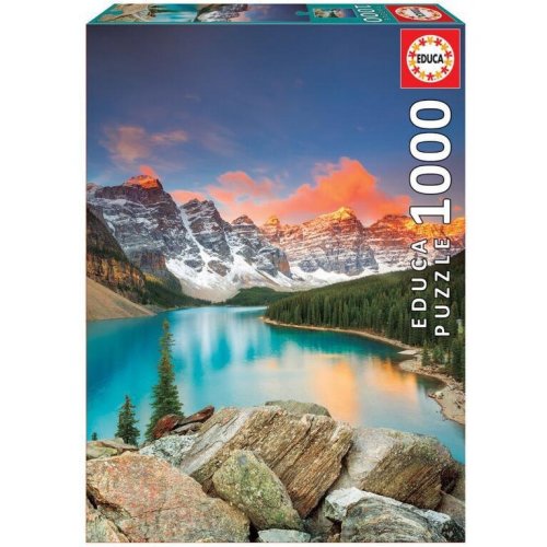 Educa puzzle educa - moraine lake, banff national park, canada, 1000 piese