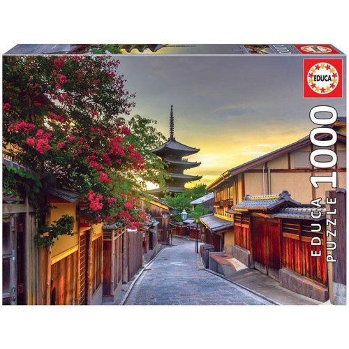 Educa puzzle educa - pagoda yasaka japaonia, 1000 piese