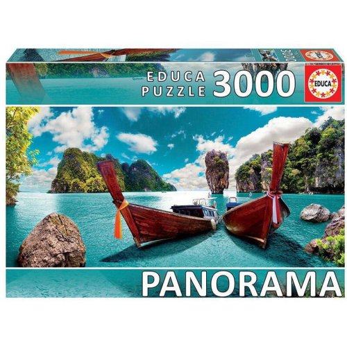 Educa puzzle educa panoramic - phuket, 3000 piese