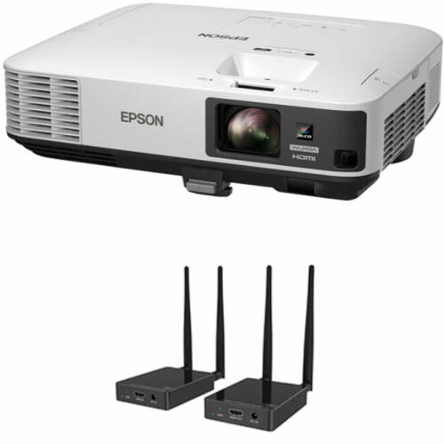 Epson pachet cu videoproiector epson eb-2250u wuxga 1920 x 1200 , 5000 lumeni si extender hdmi wireless e5100w