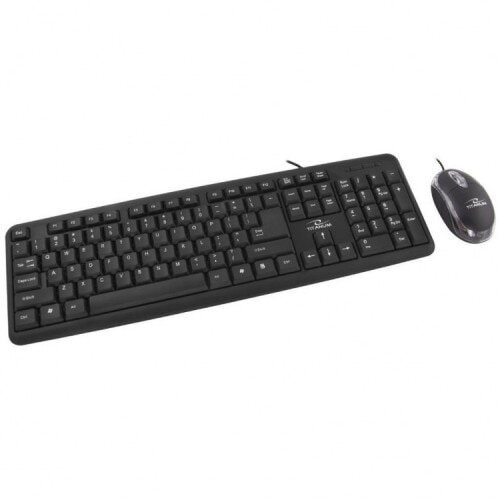 Esperanza kit tastatura + mouse cu fir, titanum tk106 salem, usb
