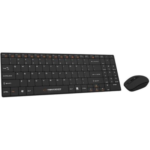 Esperanza kit tastatura si mouse esperanza liberty ek122k, negru