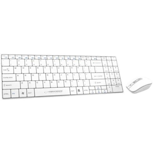 Esperanza kit tastatura si mouse esperanza liberty ek122w, alb
