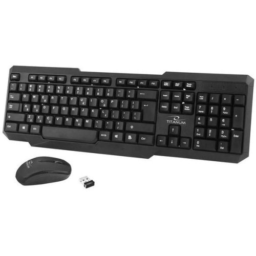 Esperanza kit tastatura si mouse wireless esperanza memphis tk108, negru
