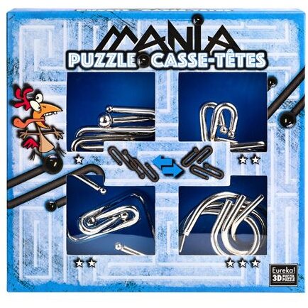 Eureka puzzle mania casse-ttes blue - 473203