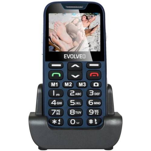 Evolveo telefon pentru vârstnici evolveo easyphone xd, blue