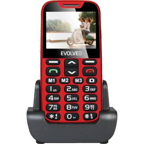Evolveo telefon pentru vârstnici evolveo easyphone xd, red
