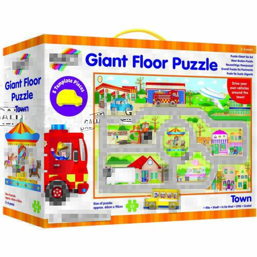 Galt giant floor puzzle: orasul (30 piese)
