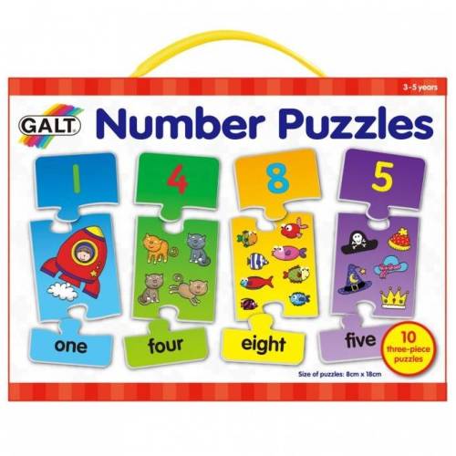 Galt puzzle cu numere (3 piese)