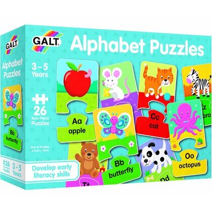 Galt set 26 de puzzle-uri alphabet (2 piese)