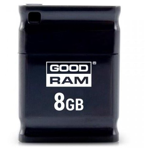 Goodram memory stick goodram piccolo upi2-0080k0r11 (8gb usb 2.0 black color)