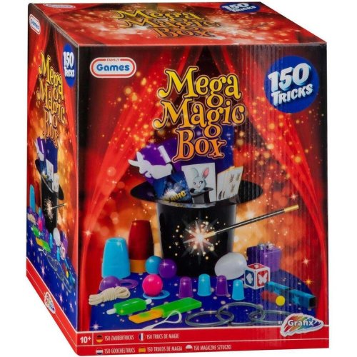 Grafix cutia magica cu 150 de trucuri mega magic box grafix gr300028