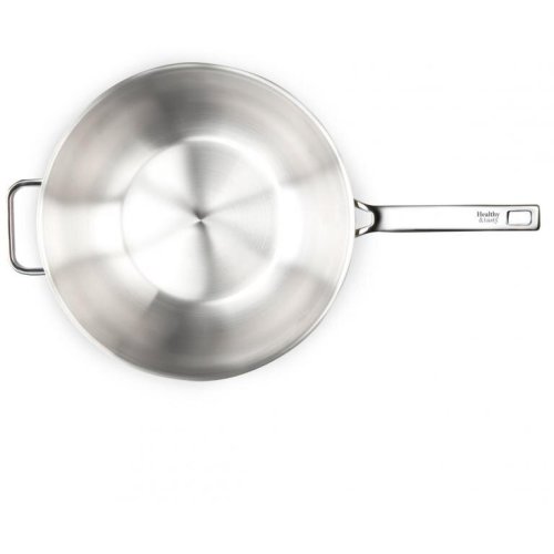 Healthy and tasty tigaie wok inoxidabila healthy and tasty ht1006, 30 cm