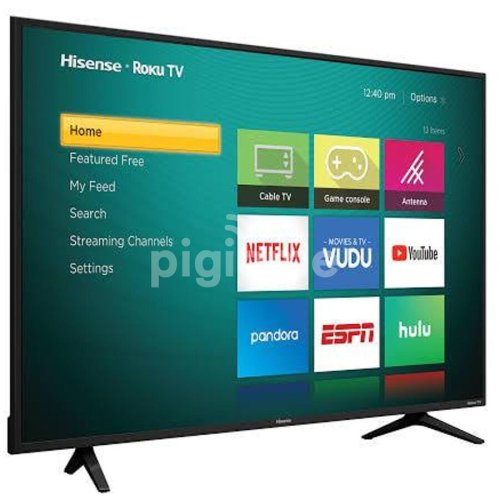 Hisense televizor hisense 190 cm, led, smart, ultra hd 4k, 75a7100f, negru
