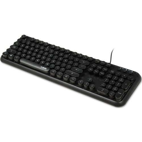 Ibox tastatura ibox iks620, cu cablu, en, iluminata, neagra