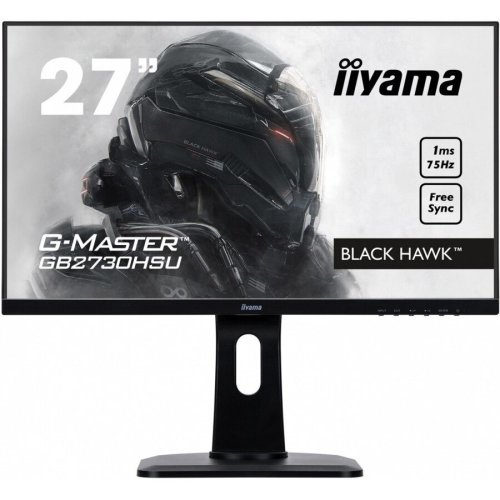 Iiyama monitor iiyama 27'', full hd, negru, g-master gb2730hsu-b1 black hawk