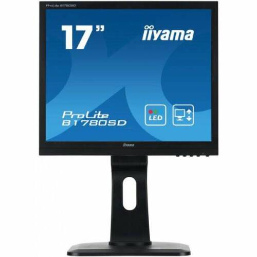 Iiyama monitor iiyama prolite b1780sd 17'' tn led, dvi, speakers, 5ms, white
