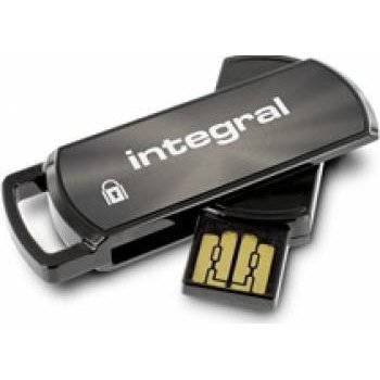 Integral integral flashdrive 8gb aes-256 bit securelock 360 secure usb3.0